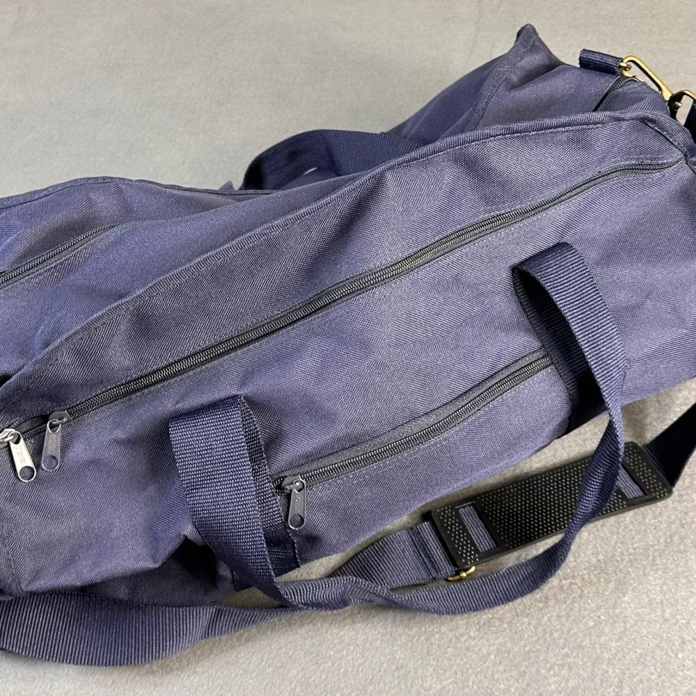 Vintage Tony the Tiger Frosted Flakes Duffel Bag Navy Blue Feeling Grrreat Gym